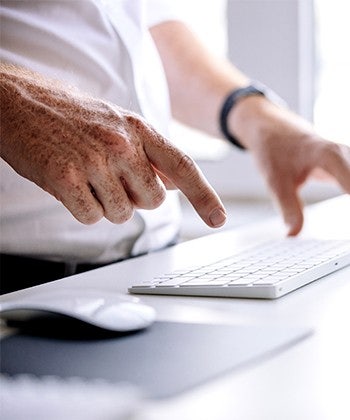 hands at work