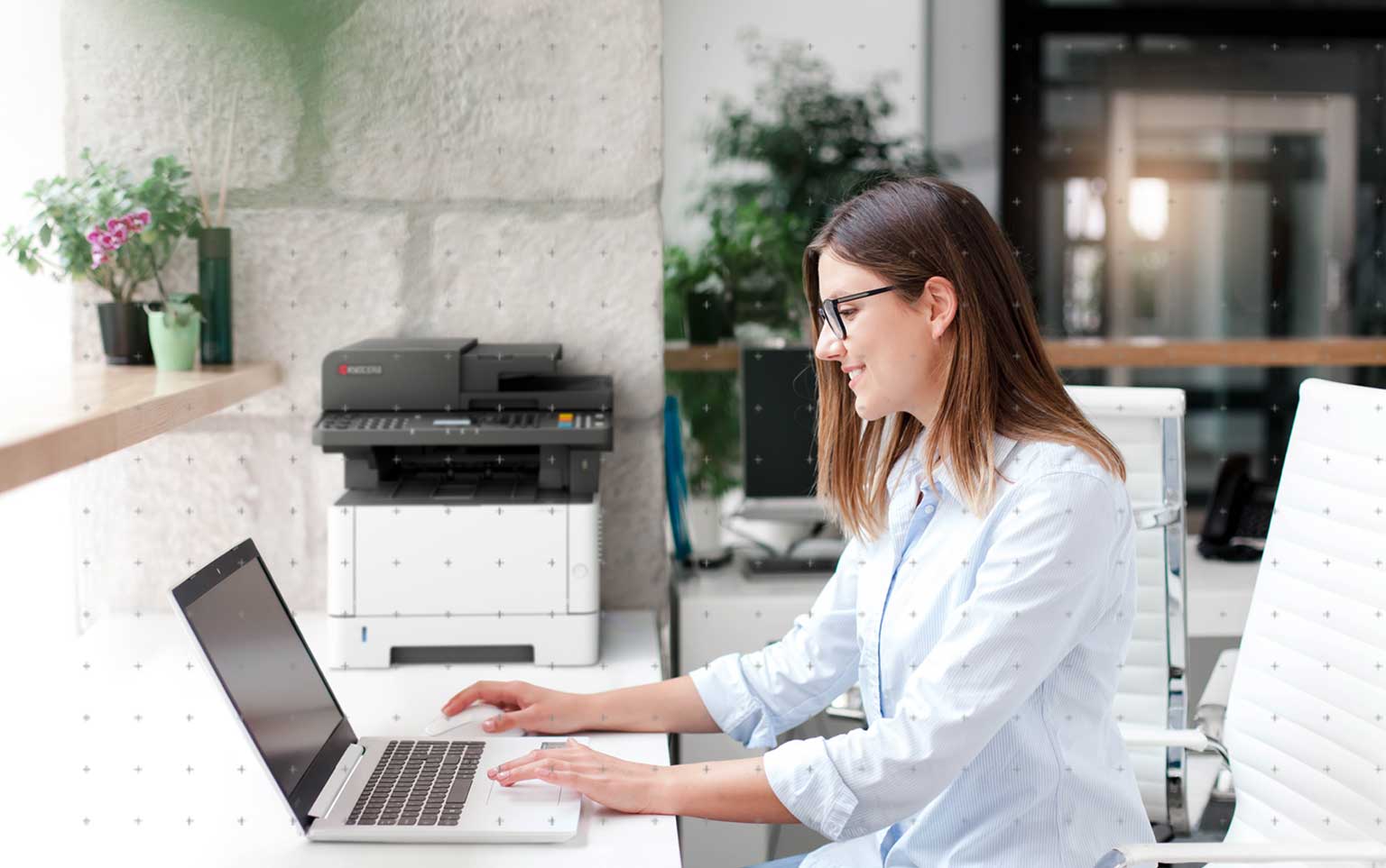 Efficient,  35ppm eco-conscious A4 printing.