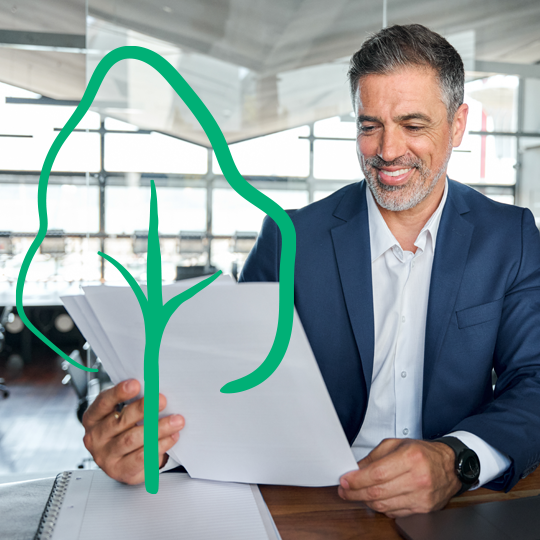 Carbon neutral managed print services