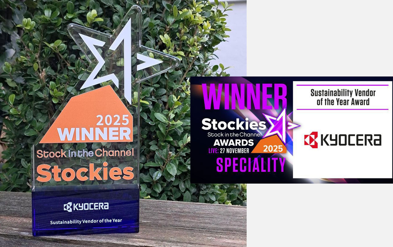 KYOCERA Document Solutions UK wins at the 2025 Stockies Awards