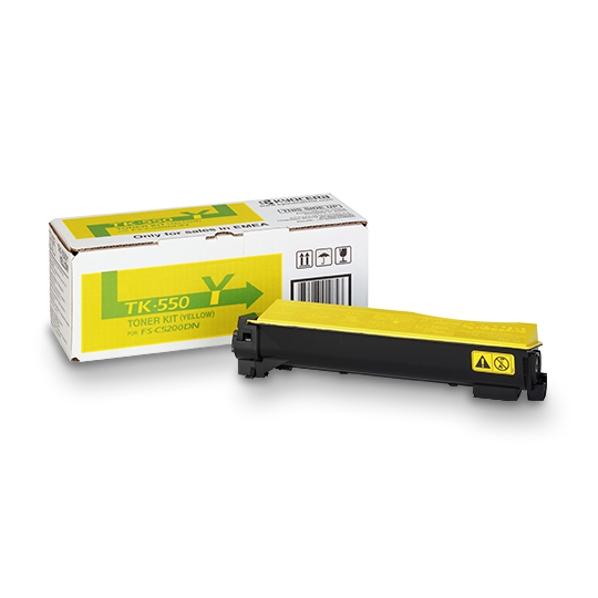 TK-550Y Yellow Toner