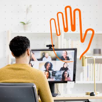 The importance of secure information management  man smiling