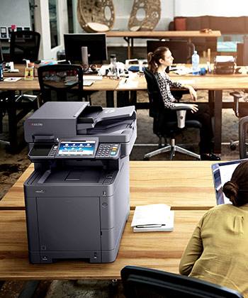 A4 printer for all needs Kyocera printer in office