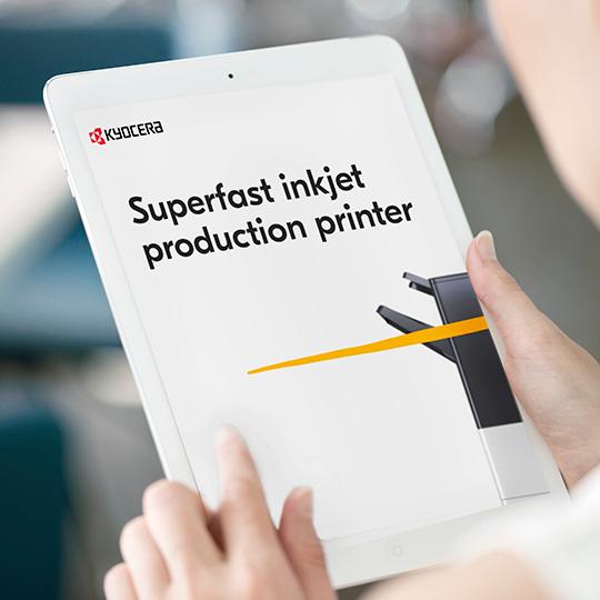 The answer to an industry problem TASKalfa Pro 15000c