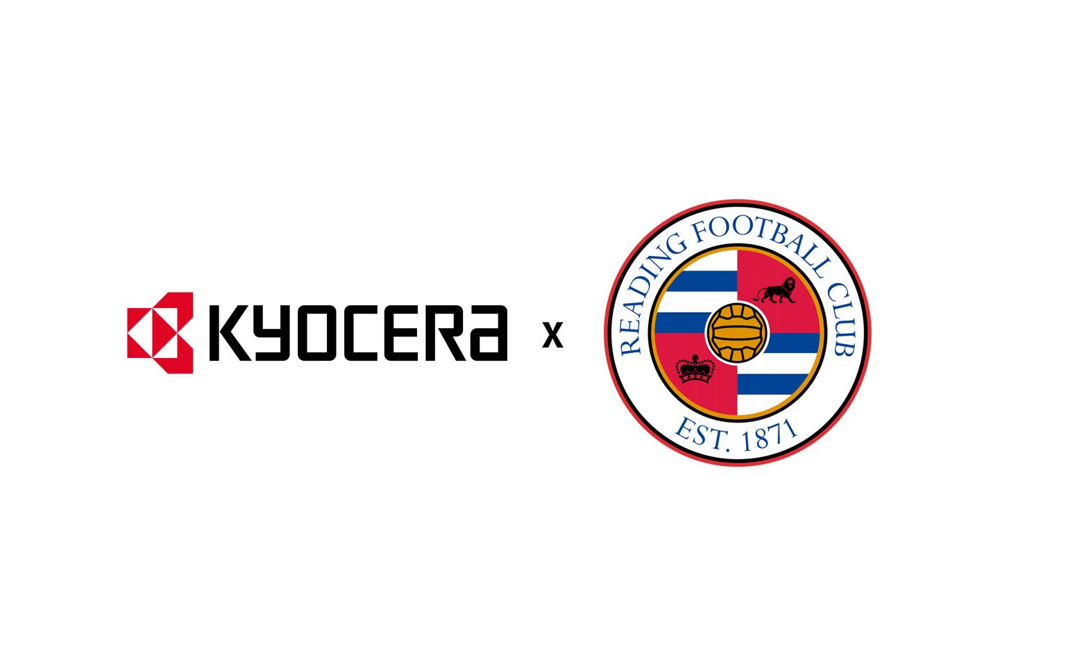 Kyocera and Reading FC Logos